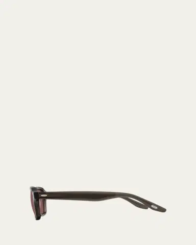 BARTON PERREIRA Men's Acetate Rectangle Sunglasses | Thumbnail 3