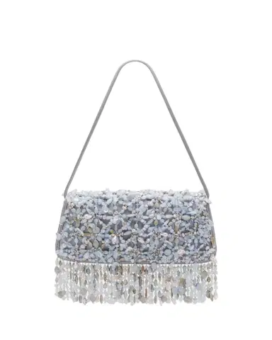 Cult Gaia Idalia Fringed Faux Stone Shoulder Bag | Thumbnail 1 Cult Gaia Idalia Fringed Faux Stone Shoulder Bag | Thumbnail 1