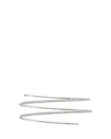 MATTIA CIELO 18K White Gold Diamond 2 Row Tennis Bracelet | Thumbnail 1 MATTIA CIELO 18K White Gold Diamond 2 Row Tennis Bracelet | Thumbnail 1