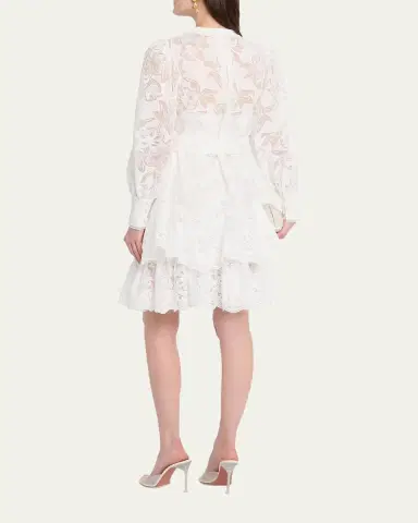 Kobi Halperin Gillian Floral Lace Shirtdress | Thumbnail 3 Kobi Halperin Gillian Floral Lace Shirtdress | Thumbnail 3