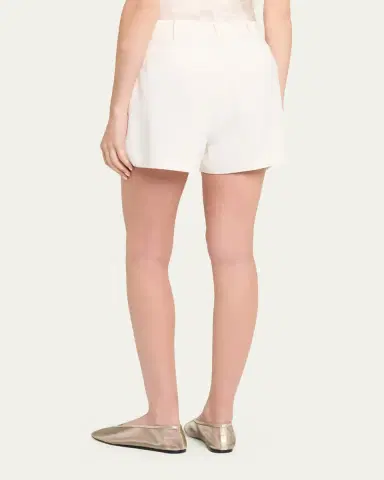 Cinq à Sept Emmie Embroidered Vine Shorts | Thumbnail 3 Cinq à Sept Emmie Embroidered Vine Shorts | Thumbnail 3