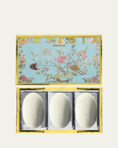 ORTIGIA Florio Olive Oil Soap Box, 3 x 3.5 oz. | Thumbnail 2