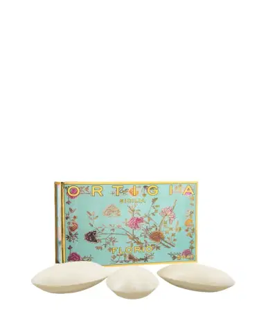 ORTIGIA Florio Olive Oil Soap Box, 3 x 3.5 oz. | Thumbnail 1