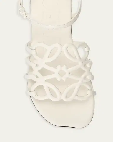 Loewe x Paula's Ibiza Petal Anagram Leather Ankle-Strap Sandals | Thumbnail 3 Loewe x Paula's Ibiza Petal Anagram Leather Ankle-Strap Sandals | Thumbnail 3