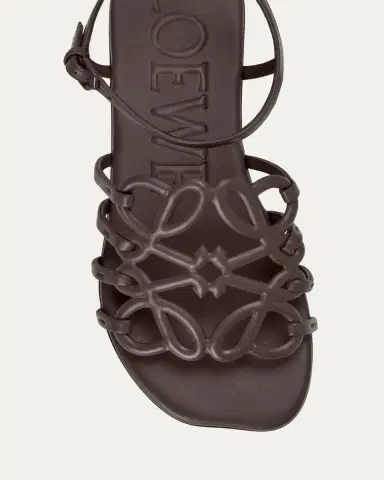 Loewe x Paula's Ibiza Petal Anagram Leather Ankle-Strap Sandals | Thumbnail 5 Loewe x Paula's Ibiza Petal Anagram Leather Ankle-Strap Sandals | Thumbnail 5