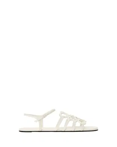 Loewe x Paula's Ibiza Petal Anagram Leather Ankle-Strap Sandals | Thumbnail 1 Loewe x Paula's Ibiza Petal Anagram Leather Ankle-Strap Sandals | Thumbnail 1