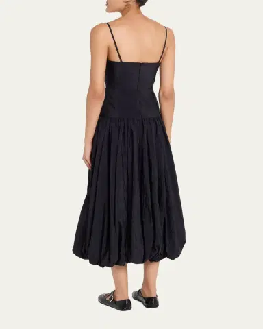 Cinq à Sept Fia Drop-Waist Bubble Midi Dress | Thumbnail 3