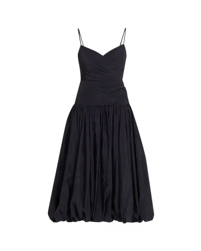 Fia Drop-Waist Bubble Midi Dress