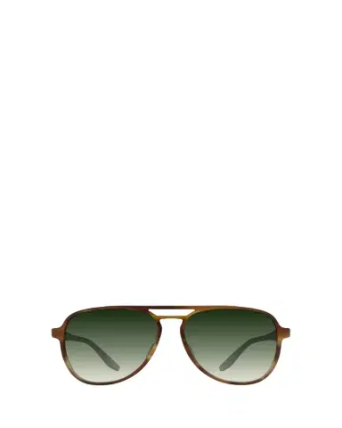 BARTON PERREIRA Men's Double-Bridge Acetate Aviator Sunglasses | Thumbnail 1
