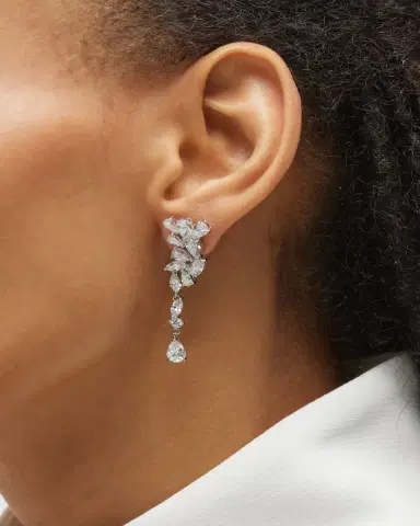 Golconda by Kenneth Jay Lane Multi-Shape Dangle Earrings | Thumbnail 2