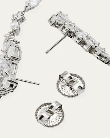 Golconda by Kenneth Jay Lane Multi-Shape Dangle Earrings | Thumbnail 4
