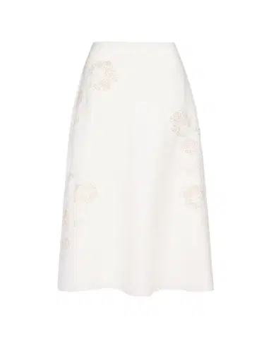 TWP The A-Line Embroidered Linen Skirt | Thumbnail 1 TWP The A-Line Embroidered Linen Skirt | Thumbnail 1