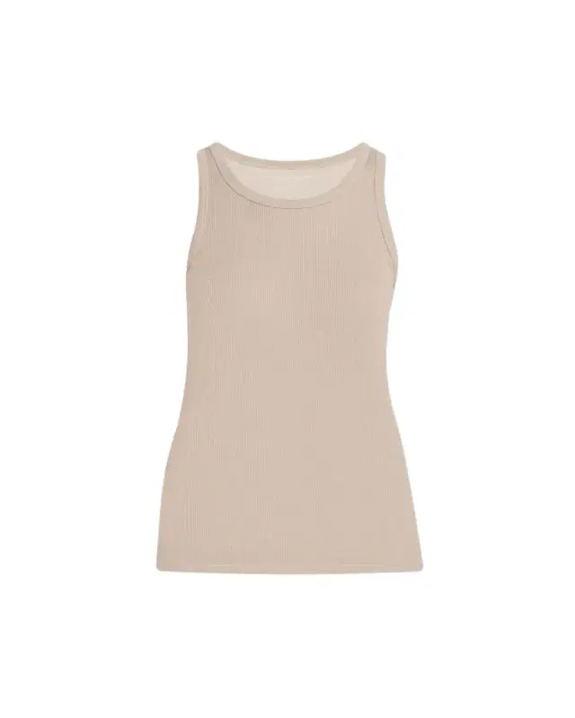 Lyocell Cotton Baby Rib Knit Tank