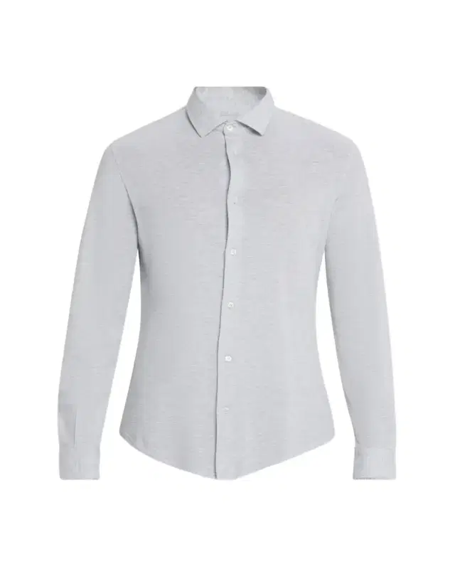 Fedeli Men's Heathered Pique Sport Shirt
