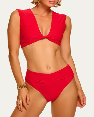Ramy Brook Ivo Ruched Bikini Bottoms | Thumbnail 5