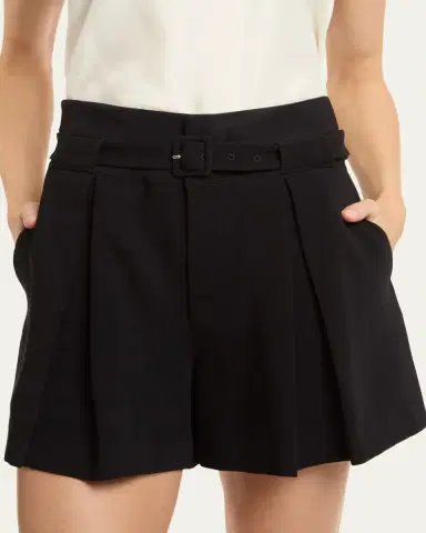 Cinq à Sept Kama Belted Shorts | Thumbnail 4 Cinq à Sept Kama Belted Shorts | Thumbnail 4