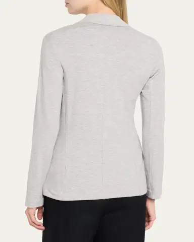 Majestic Filatures Organic Cotton French Terry Blazer | Thumbnail 3 Majestic Filatures Organic Cotton French Terry Blazer | Thumbnail 3