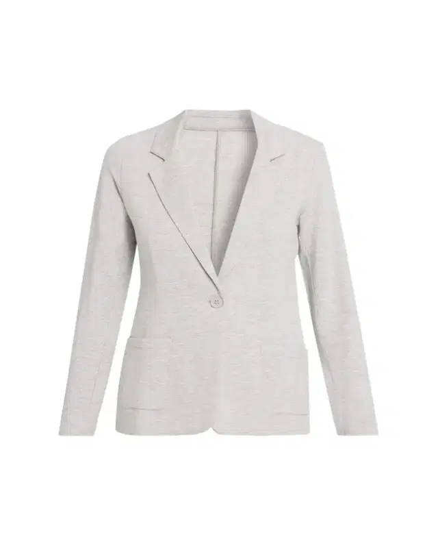 Organic Cotton French Terry Blazer