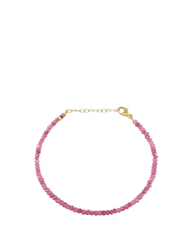 JIA JIA 14K Pink Sapphire Bracelet