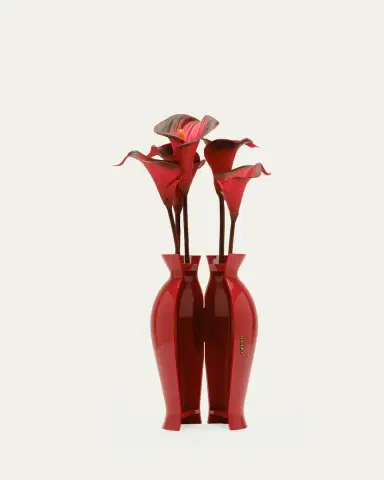 Cult Gaia Florence Acrylic Calla Lily Vase Clutch Bag | Thumbnail 2