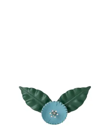 Loewe x Paula's Ibiza Leather Flower Pin | Thumbnail 1