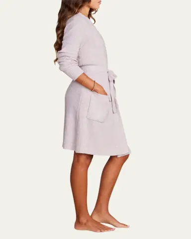 Barefoot Dreams CozyChic Lite Ribbed Robe | Thumbnail 6