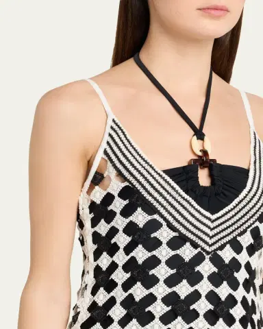 Ramy Brook Cleo Patterned Sheer Cover-Up Maxi-Dress | Thumbnail 5
