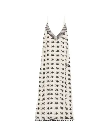 Ramy Brook Cleo Patterned Sheer Cover-Up Maxi-Dress | Thumbnail 1
