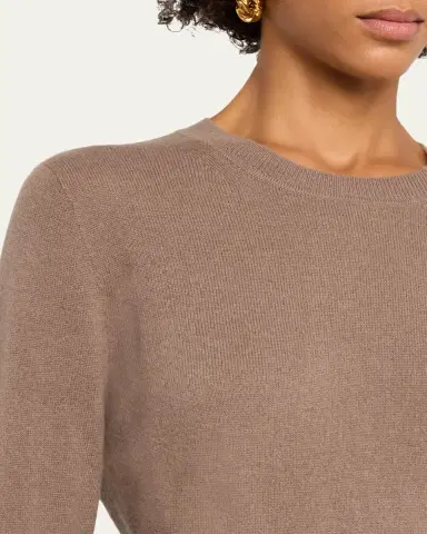 Joseph Crewneck Lightweight Cashmere Sweater | Thumbnail 5 Joseph Crewneck Lightweight Cashmere Sweater | Thumbnail 5