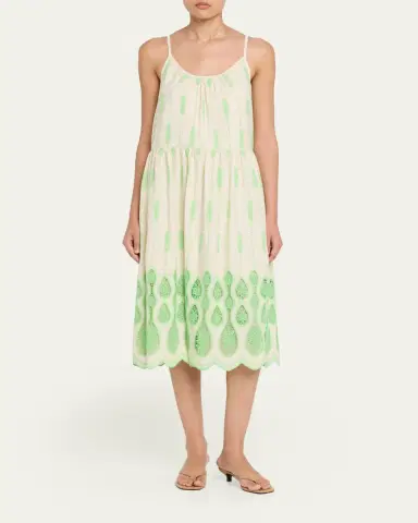 Ramy Brook Sandra Embroidered Midi Dress | Thumbnail 2 Ramy Brook Sandra Embroidered Midi Dress | Thumbnail 2