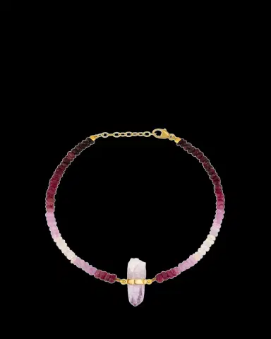 JIA JIA Arizona 14K Ruby and Amethyst Bracelet | Thumbnail 2 JIA JIA Arizona 14K Ruby and Amethyst Bracelet | Thumbnail 2