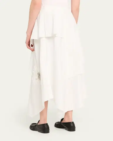 3.1 Phillip Lim Embellished Layered Midi Skirt | Thumbnail 3