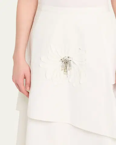 3.1 Phillip Lim Embellished Layered Midi Skirt | Thumbnail 5