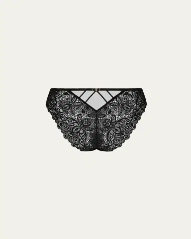 Lise Charmel Diva Glamour Embroidered Italian Briefs | Thumbnail 2 Lise Charmel Diva Glamour Embroidered Italian Briefs | Thumbnail 2