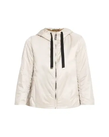 Max Mara Hooded Water-Repellent Canvas Jacket | Thumbnail 1