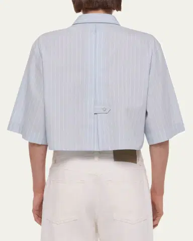 Helmut Lang Cropped Trench Shirt | Thumbnail 3 Helmut Lang Cropped Trench Shirt | Thumbnail 3
