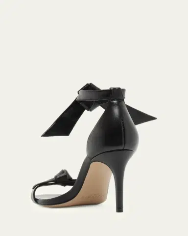 Alexandre Birman 75mm Clarita Leather Bow Ankle-Strap Sandals | Thumbnail 3 Alexandre Birman 75mm Clarita Leather Bow Ankle-Strap Sandals | Thumbnail 3