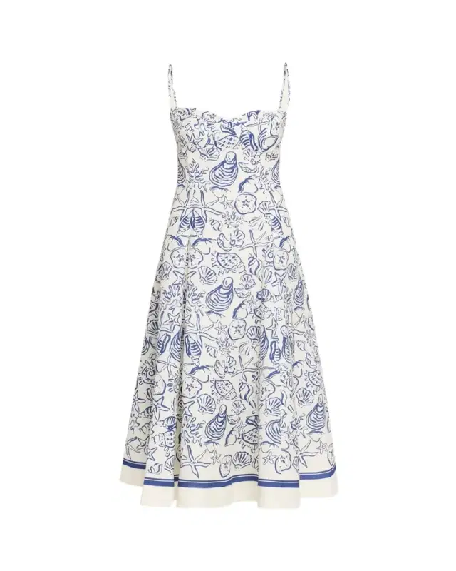 Analise Bustier Midi Dress