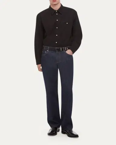 Helmut Lang Men's Essential Wardrobe Straight-Leg Jeans | Thumbnail 2 Helmut Lang Men's Essential Wardrobe Straight-Leg Jeans | Thumbnail 2