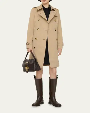 Burberry Chelsea Belted Double-Breasted Trench Coat | Thumbnail 4 Burberry Chelsea Belted Double-Breasted Trench Coat | Thumbnail 4