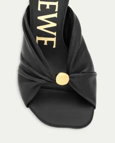 Loewe x Paula's Ibiza 45mm Pebble Soft Leather Slide Sandals | Thumbnail 3 Loewe x Paula's Ibiza 45mm Pebble Soft Leather Slide Sandals | Thumbnail 3