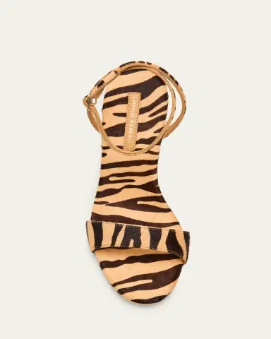 Loeffler Randall 90mm Zebra-Printed Calf Hair Ankle-Strap Sandals | Thumbnail 3