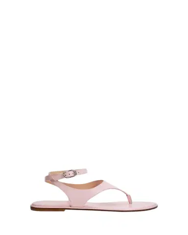 Stuart Weitzman Marley Nappa Leather Flat Thong Sandals | Thumbnail 1 Stuart Weitzman Marley Nappa Leather Flat Thong Sandals | Thumbnail 1