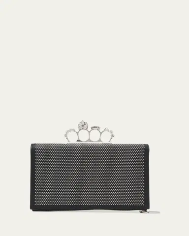 McQueen Punk Studded Flat Pouch Bag | Thumbnail 2
