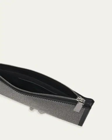 McQueen Punk Studded Flat Pouch Bag | Thumbnail 3