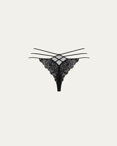Lise Charmel Diva Glamour Embroidered Tulle G-String | Thumbnail 2 Lise Charmel Diva Glamour Embroidered Tulle G-String | Thumbnail 2