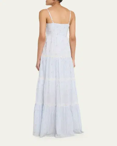 LoveShackFancy Story Floral Cotton Maxi Dress | Thumbnail 3 LoveShackFancy Story Floral Cotton Maxi Dress | Thumbnail 3
