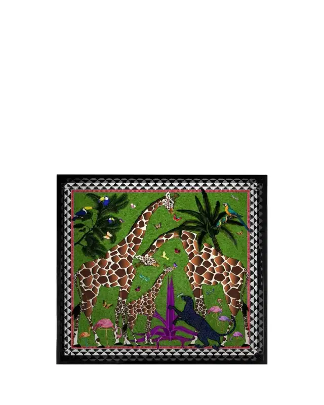 Ortigia Giraffe Lacquered Square Tray