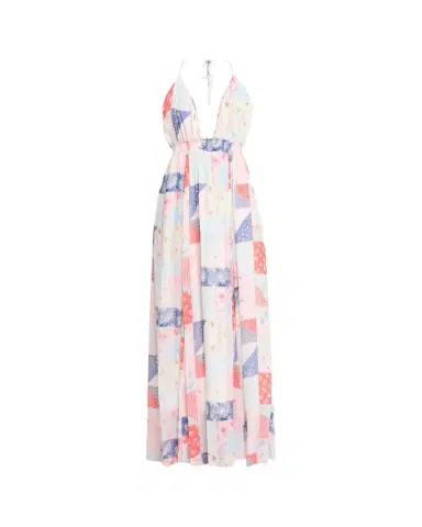 LoveShackFancy Fancy Patchwork Chiffon Maxi Dress | Thumbnail 1 LoveShackFancy Fancy Patchwork Chiffon Maxi Dress | Thumbnail 1