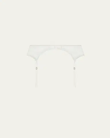 Lise Charmel Sublime Organza Embroidered Lace Suspender Belt | Thumbnail 3